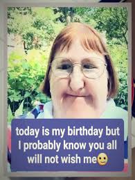 Today is у 80th ИАОλДЯр birthday no body wish me