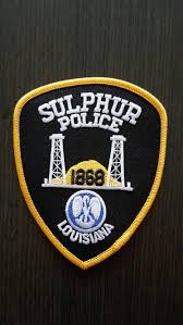 Sulphur Police Police Patches Old Police Cars Police