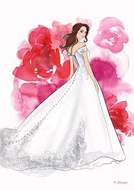 A satin ball gown wedding dress is a chic and modern option for your special day. These Disney Princess Inspired Wedding Dresses Are Made For A Fairy Tale Wedding