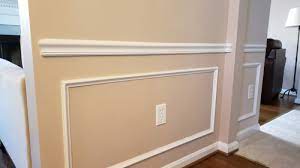 Pencil tile trim, borders, molding, chair rails & bullnoses. Use Paint To Extend Chair Moulding To Corner Of Wall