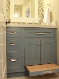 With a coat of soft blue paint and new hardware on the vanity, the bathroom instantly feels brighter. Bathroom Vanity Ideas Rc Willey Blog