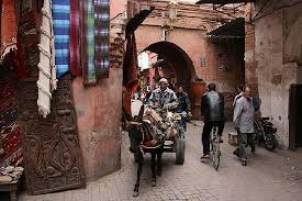 In ihr befindet sich die prophetenmoschee mit dem grab des islamischen propheten mohammed. Medina Marrakech Marrakesch Marokko