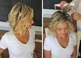 Regardless of your hair type, you'll find here lots of superb short hairdos, including short wavy hairstyles, natural hairstyles for short hair. Easy Beach Waves For Short Hair See Mama Go