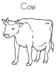 Sembilan jenis dari hitam dan putih logo thumbnail gambar bahan. Halaman Pewarna Lembu Dicetak Percuma Untuk Kanak Kanak Haiwan Mungkin 2021