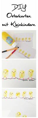 Schnelle Osterkarte Mit Kleinkindern Basteln Schwesternliebe Wir Ostern Basteln Mit Kindern Ostern Kinder Osternest Basteln