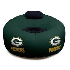 Amazon Com Green Bay Packers Inflatable Air Chair Nfl Inflatable Chair Sports Outdoors Green Bay Packers Room Green Bay Packers Air Chair