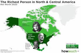 Kidari's Blog: Mapping Each Country's Wealthiest Person Around the World