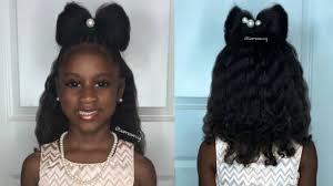 So alexzandria and i went on a father daughter dance (which was a blast), and alison and i teamed up to create this hairstyle just for the. The Bow Father Daugther Dance Kids Natural Hairstyle Iamawog Youtube