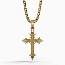 Gold Cross Necklace