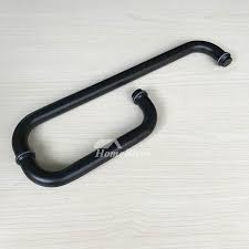 Free shipping on orders over $49! Sliding Door Handles Painting Black Stainless Steel L Shaped