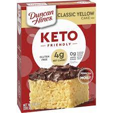 Leavening, cream of tartar, baking soda, hydrogenated . Duncan Hines Keto Classic Yellow Cake Mix Shop Baking Mixes At H E B