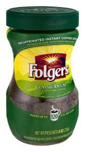 This folgers classic comes in crystal form, so it. Folgers Classic Decaf Instant Coffee