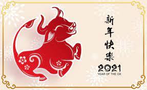 Leave behind the bad memories of the unpleasant past and rejoice in the festivities of today. Free Vector Chinese New Year 2021 Greeting Card The Year Of The Ox Gong Xi Fa Cai