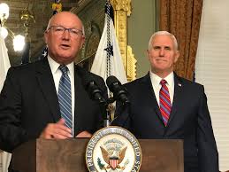 Pete hoekstrais a united states representativefor the fightin' 2nd district of the state of michigan. Ambassador Designate Peter Hoekstra Sworn In By Vice President Mike Pence U S Embassy And Consulate In The Netherlands