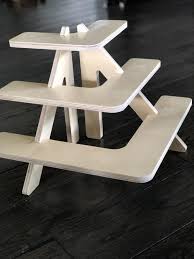 The 90 Degree Corner 3 Tiered Wooden Shelf Tiered Etsy In 2020 Wood Display Stand Vendor Displays Vendor Table