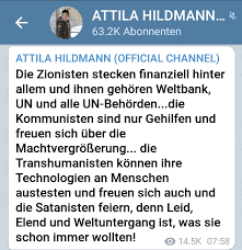 Die gruppe erteilt damit ihm und seinen anhängern eine lektion. Attila Hildmann Vom Vegan Koch Zum Reichsburger In Drei Monaten Tageskarte