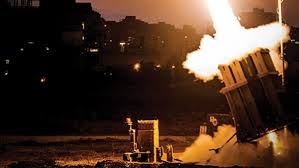Two of the iron dome missiles launched last night in israel. Iron Dome Blunts 90 Of Enemy Rockets Aviation Week Network