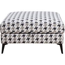 Black And White Striped Storage Ottoman Bewdley Storage Ottoman Storage Ottoman Patterned Ottoman Square Ottoman