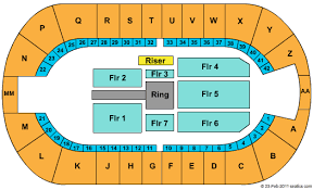 tingley coliseum seating chart