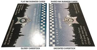 Raised print business card printing presents all of your information on a smooth, soft, and luxurious surface that is sure to have your client remembering your company or brand. Police Business Cards Ras Communications