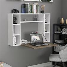 Découvrez cette sélection de 19 modèles pour installer un bureau pliable et gagner de la place dans. 124 10 Sur Bureau Mural Rabattable Design Omega L 177 X H 75 Cm Blanc Achat Prix Fnac