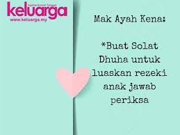 Pastikan environment kat umah dalam keadaan positif. Anak Hadapi Peperiksaan Apa Mak Ayah Perlu Buat Cahaya Hayati