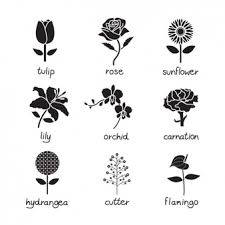 Free Free 333 Flower Silhouette Svg SVG PNG EPS DXF File