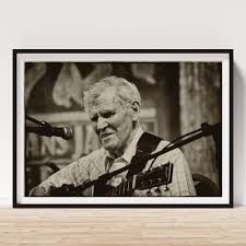 Doc Watson Poster by Marc Malin