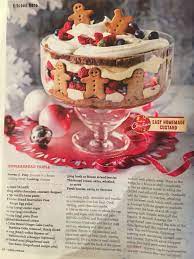Gingerbread Trifle Christmas Food Christmas Food Dinner Christmas Baking