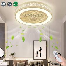 You can also use nursery ceiling lights with a color shade that is appropriate for your kids. Ceiling Fan With Lamp Ceiling Fan With Led Lights Dimmable With Remote Control Modern Nursery Bedroom Lamp Office Restaurant Living Room Decorative Lighting Ceiling Lamp Size 55 21cm 22in Buy Online In
