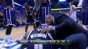 Luis alberto scola (born april 30, 1980) is an argentine professional basketball player for the toronto raptors of the national basketball association (nba). Russel Westbrook S Bloody Injury Hit By Luis Scola 2012 12 31 Suns Thunder 720p Youtube