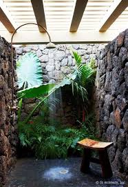 10 Eye Catching Tropical Bathroom Decor Ideas That Will Mesmerize You Outdoor Shower Outdoor Bathrooms Outdoor