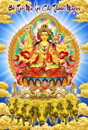 Biểu tượng ánh sáng Marici trong Phật giáo Mật tông