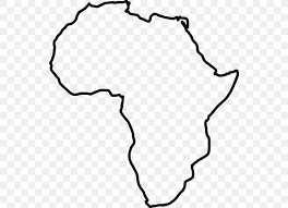 Download transparent africa png for free on pngkey.com. Africa Blank Map Drawing Clip Art Png 540x595px Africa Area Black Black And White Blank Map