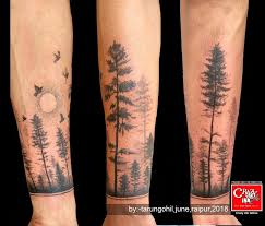 Awesome Nature Armband Tattoo Design Done By Tattoo Artist Tarun Gohil At Crazy Ink Tattoo Studio Raipur India Naturetattoo Nat Tatoo Tatuagens Tatuagem