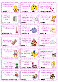 You can share these riddles with family members, friends and see if they can solve these. Brain Teasers Riddles Puzzles Card Game Set 2 English Esl Worksheets For Distance Learning And Physical Classrooms