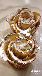 Apple Rose Treats Video Food Videos Desserts Diy Food Recipes Fun Baking Recipes