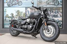 Say hello to the 2019 triumph street twin, speed twin, street scrambler. 2018 Triumph Bobber Black Speedmaster Tiger 800 Xc And Xr In Malaysia From Rm56 900 To Rm81 900 Paultan Org