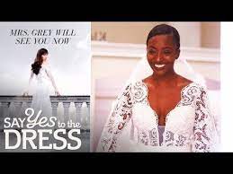 Bride Uses The Dress In Fifty Shades Freed As Inspiration Say Yes To The Dress Youtube Yes To The Dress Fifty Shades Freed Wedding Dresses Unique