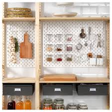 News You Can Use Ikea S Skadis Pegboards Now Available In Us The Organized Home Home Organization Ikea Pegboard Kitchen Arrangement