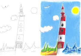 Using only the best qualityof paints (professional paints, not the poster paints you might find in kindergarten) 4. Creative Dad Colors His Kids Drawings During His Business Trips Bored Panda