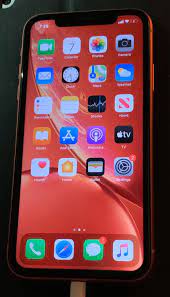 Iphone Xr Coral 64 Gb Sprint Boost In 2021 Homescreen Iphone Iphone Organization Iphone