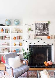 Most families spend a great deal of time in in feng shui, the living room should be located in a part of the house that has at least two outside walls. Fall Decorating Ideas In Black White With A Bit Of Orange