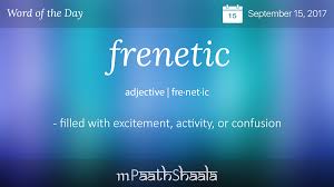 نتیجه جستجوی لغت [frenetic] در گوگل