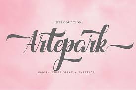 Canva has taken the pain out of font pairing by putting together great font combos for your designs. Artepark 288746 Script Font Bundles Romantic Script Fonts How To Write Calligraphy Calligraphy Writing Styles