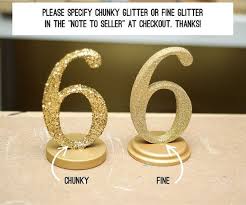 Glitter Wedding Table Number Set Gold Silver Glitter Wedding Table Numbers For Glitter Table Numbers Wedding Gold Table Numbers Wedding Glitter Table Numbers