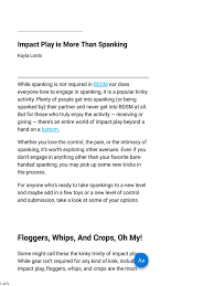 Ck 3060792 that's beyond my strength. Impact Play Is More Than Spanking Pdf Whip Bdsm