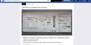 Ein falscher name auf dem flugticket kann zu problemen bei der einreise führen. Es Gibt Keine Gratis Flugtickets Im Facebook Travelnews Ch