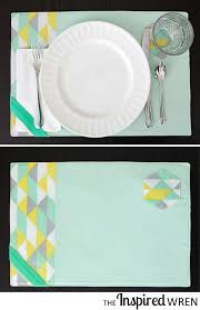Table Setting Placemat Placemats Diy Placemats How To Make Placemats