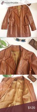 Euc Vintage Peter Caruso Genuine Leather Jacket M Gorgeous Vintage Original By Peter Caruso Made Of Genuine Brow Fashion Leather Jacket Genuine Leather Jackets